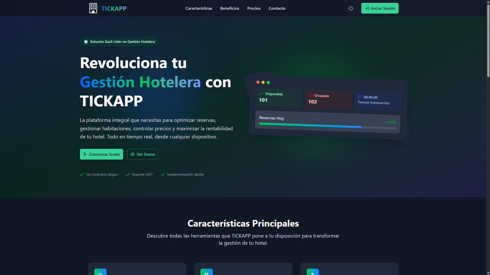 Sistema hotelero